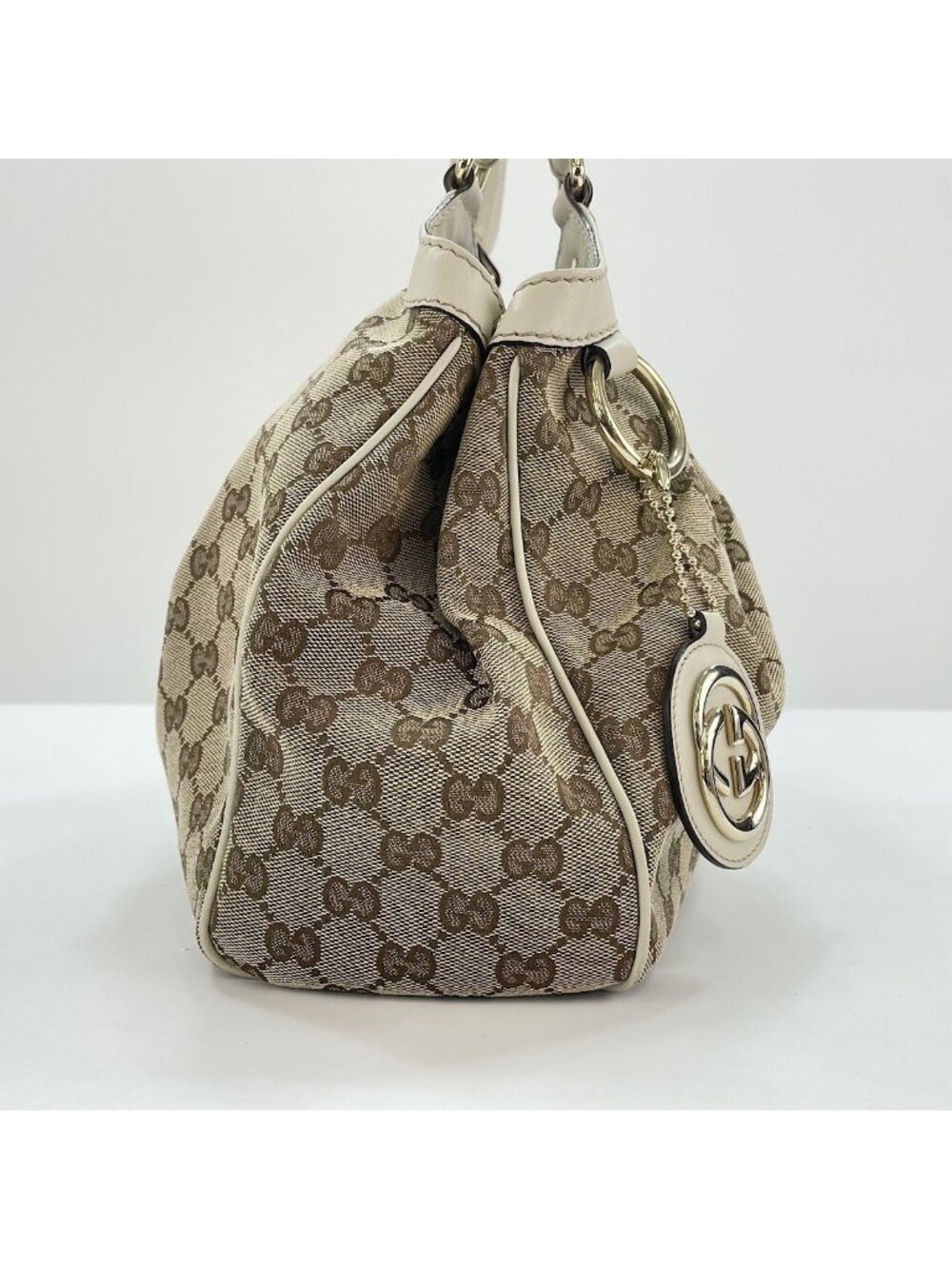★SOLD★ Gucci Handbag Suki Beige - Picture 5 of 10